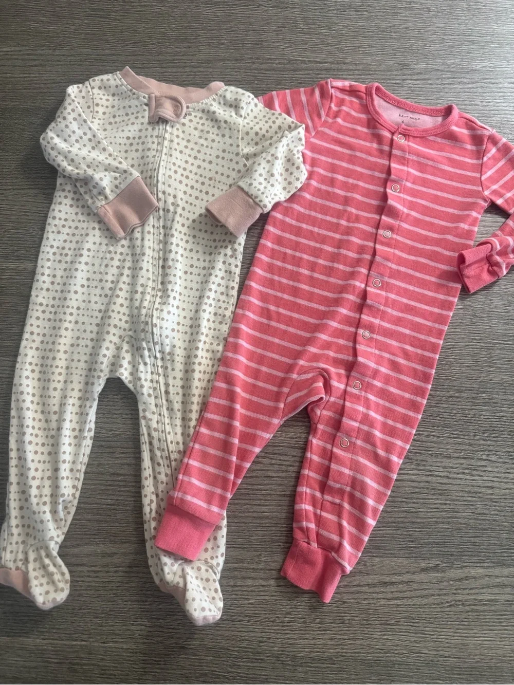 Baby Girl 6-9 Months One Piece Rompers Lot 12 Pcs Brands List In The Description